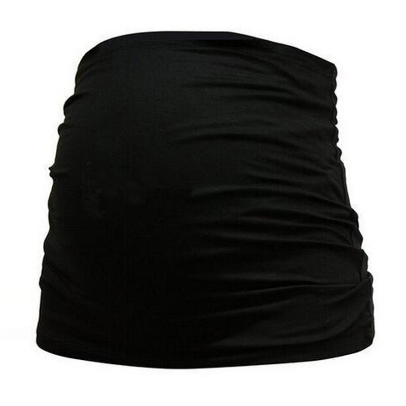 Graviditet støtte mage band støtter korsett gravid kvinne fødselsbelte prenatal omsorg shapewear gravide kvinner: Svart / L
