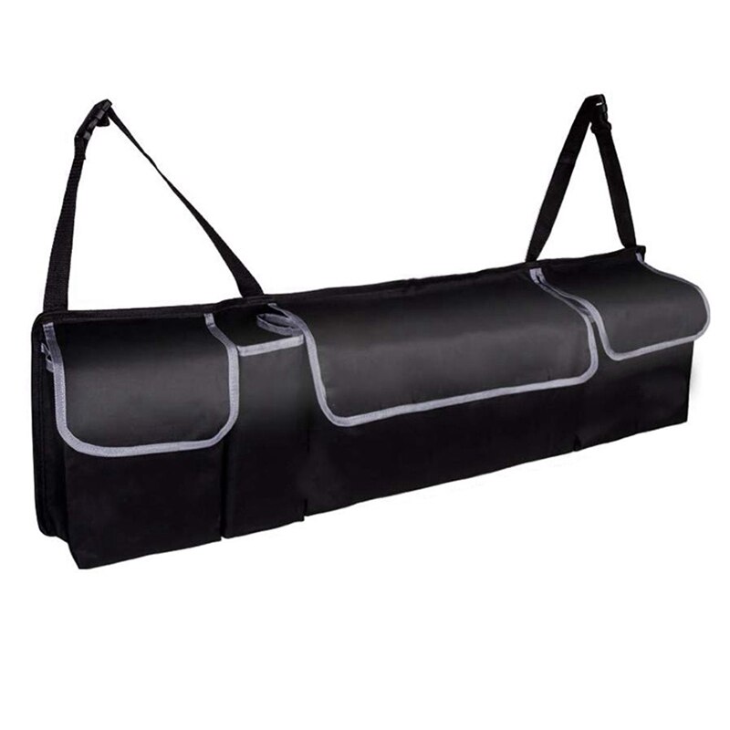 Bolsa de almacenamiento para maletero del asiento trasero, bolsa de almacenamiento colgante para asiento del coche, libera espacio para equipaje: Default Title