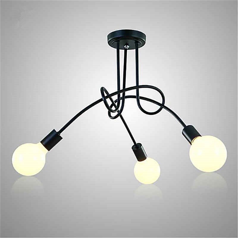 Plafonnier contemporain multi abat-jour en métal doré - Estrid
