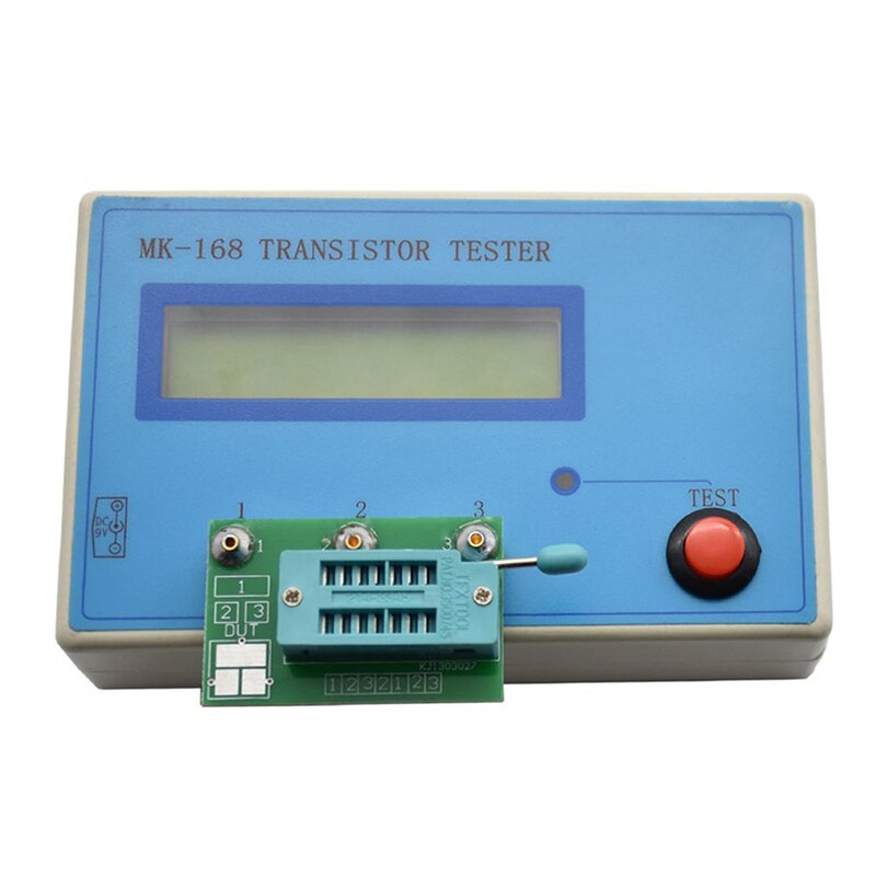 MK-168 Transistor Tester TR LCR ESR Transistor LCR ESR Tester Semiconductor Analyzer