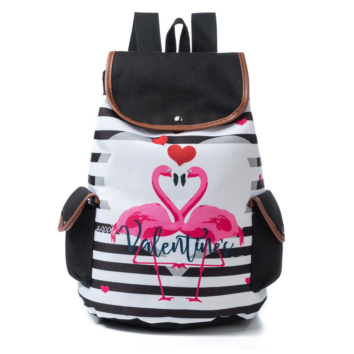 Miyahouse Women Canvas Backpack Cats Printed Backpack For Teenage Girls Female Drawstring Backpacks Girls School Bags: 1170a