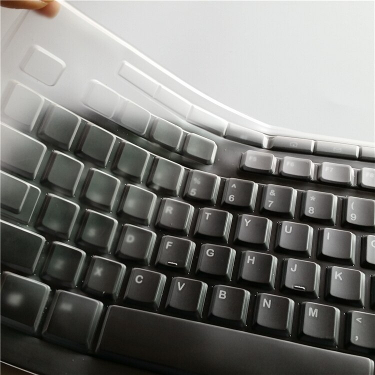 Clear Silicone Keyboard Protector Skin Covers Guard for DELL KB212-B KB4021 SK8120