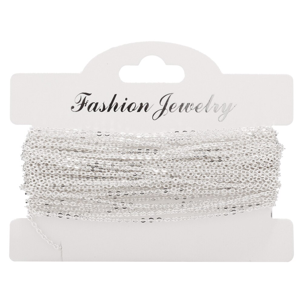 2M Edelstahl Ketten Groß Halskette Erkenntnisse Komponenten Gold/Rose Gold Farbe Kreuz Link Kette Für Diy Schmuck, der