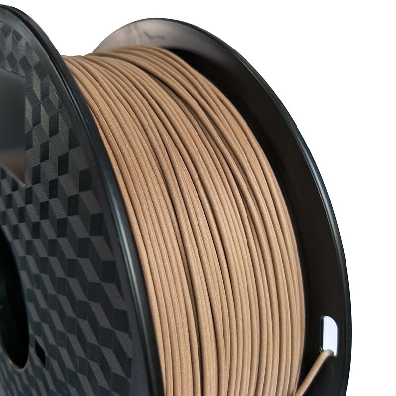 3d skrivare filament pla filament imiterad trä 1.75 mm 2.85mm utskrift 0.5/1kg mörkt ljust trä mahogny färg skrivartillbehör: Mörkt trä 1kg