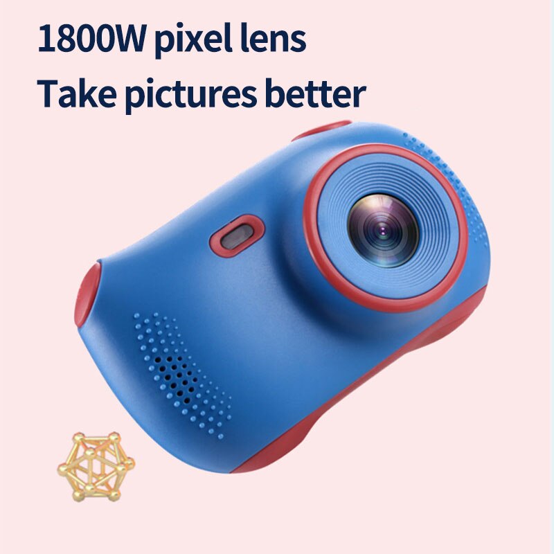 Kids Camera 2.0 Inch Ips Scherm Foto Video Camera Cartoon Digitale Video Camera Voor Kinderen 1080P Hd 18MP Kind mini Camera