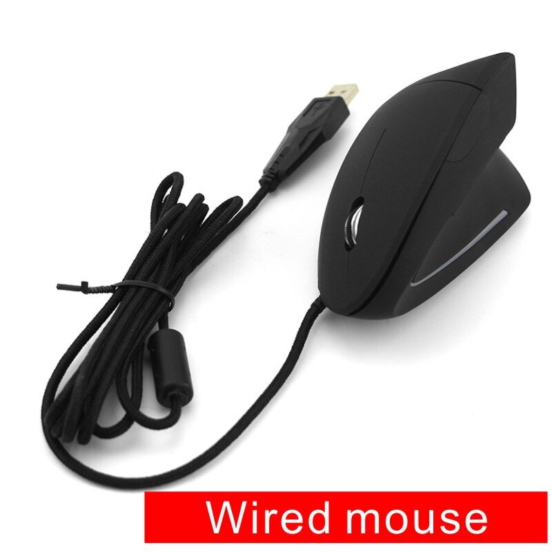 Draadloze Gaming Muis Gamer Mouse Voor Computer Pc Souris Verticale Ergonomische Oplaadbare Muizen Voor Laptop Bedrade Usb Mause Raton: B   wired version