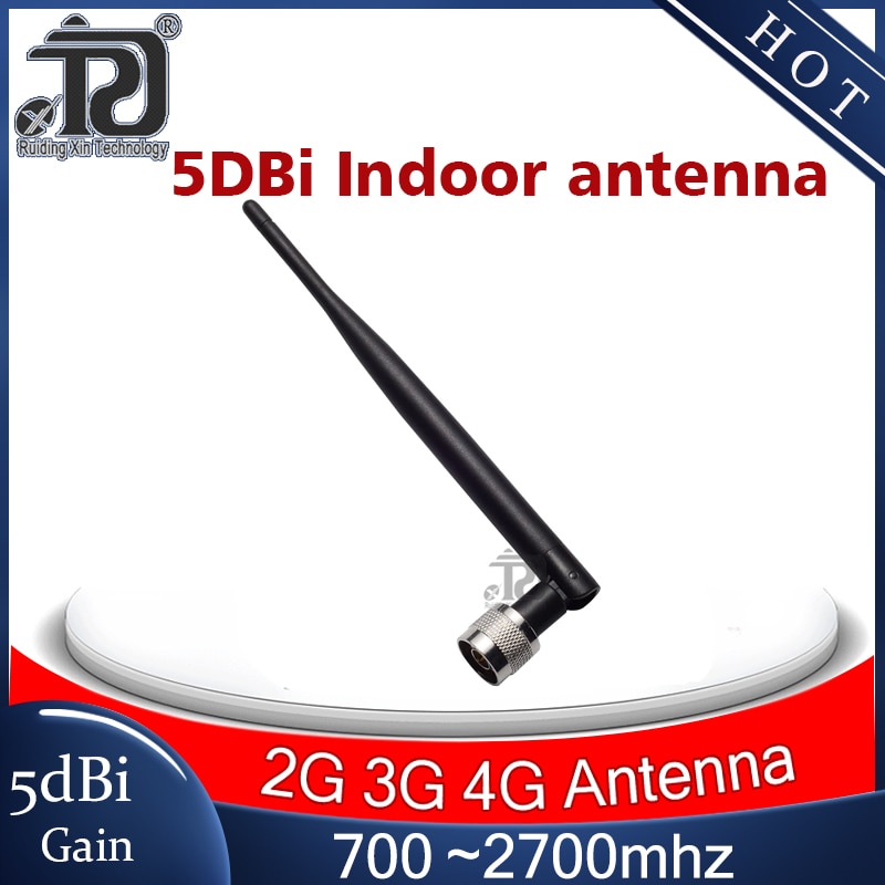 2 グラム 3 グラム 4 グラムアンテナ内部オムニ指向性 600-2700 Mhz 屋内アンテナ N 個のオスコネクタコネクタリピータブースターアンプ用