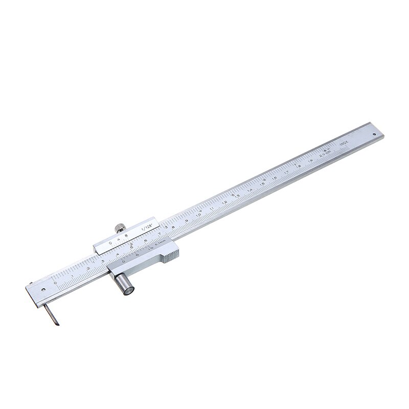 0-200MM Stainless Steel Parallel Marking Calipers Vernier Caliper Ruler Measuring Calipers With Storage Bag