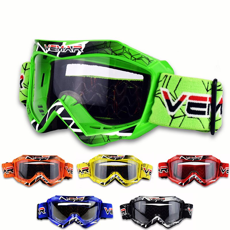 Professionele Kinderen Motocross Goggles Kids Motorfiets Bril Kid Mx Mtb Off-Road Crossmotor Kind Bril Voor Mx helm
