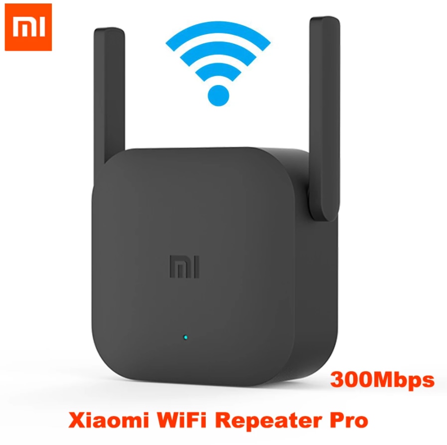 Original Xiaomi Mijia WiFi Repeater Pro 300M Amplifier Network Expander Router Power Extender Roteador Antenna For Router Wi-Fi