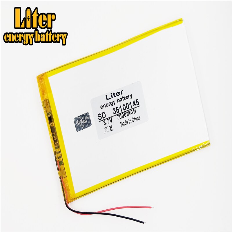 35100145 Tablet battery capacity 3.7V 7000mAh Universal Li-ion battery for tablet pc 8 inch 9inch
