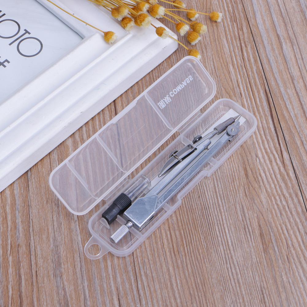 Durable Metal Drafting Tools Drawing Math Compass Set School Supplies Stationery