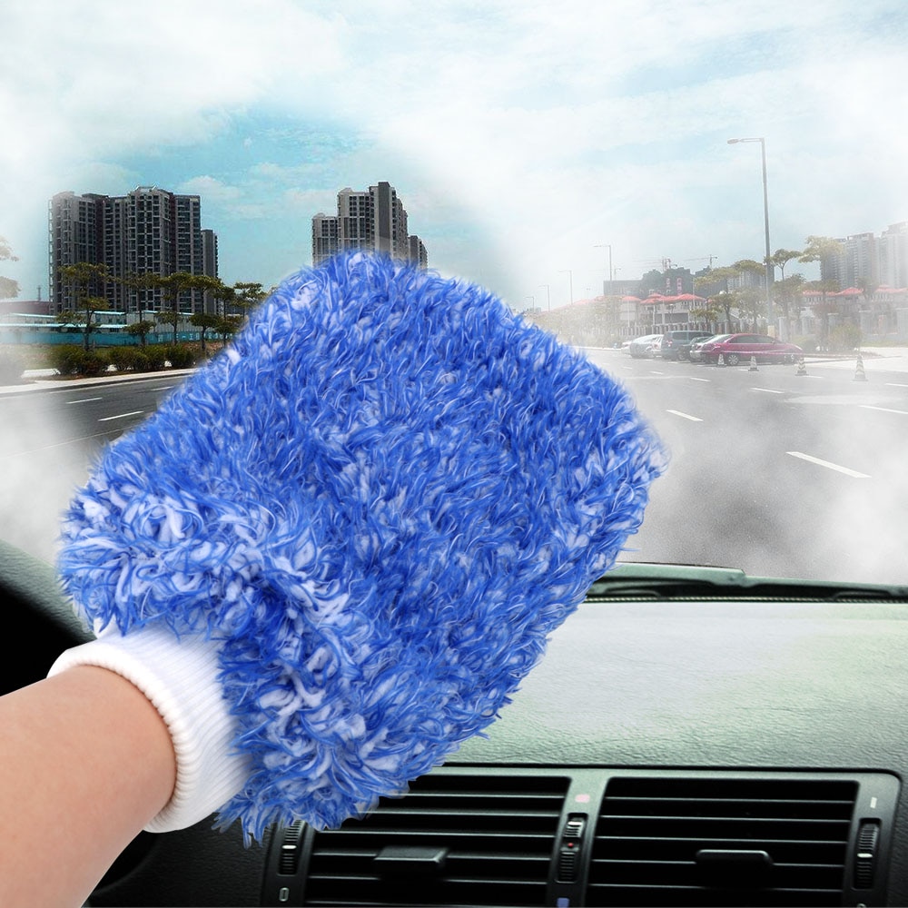 LEEPEE Auto entretien peinture soin voiture détaillant doux éponge lavage gants voiture nettoyage
