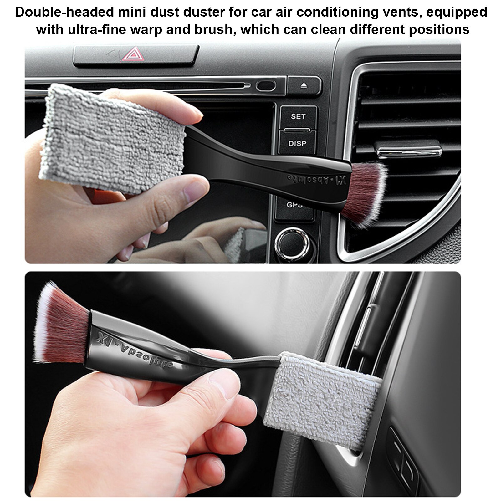 Auto Airco Uitlaat Schoonmaken Tool Auto Raam Schoon Auto-interieur Multifunctionele Stofverwijdering Borstel Auto Decoratie tool