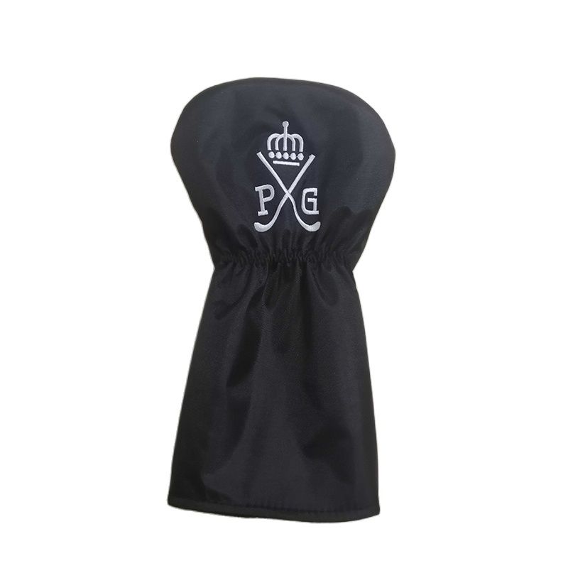 Golf Driver Fairway Woods Headcovers PG89 Smiling Face Nylon Golf Hybrid Blade Putter Covers For Clubs Set