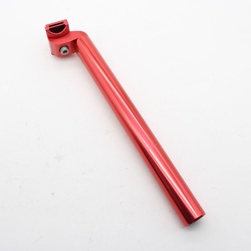 27.2x300MM sztyca martwa prędkość sztyca podsiodłowa całkowicie aluminiowa rura siodłowa skuter sztyca akcesoria rowerowe: birght czerwony 300
