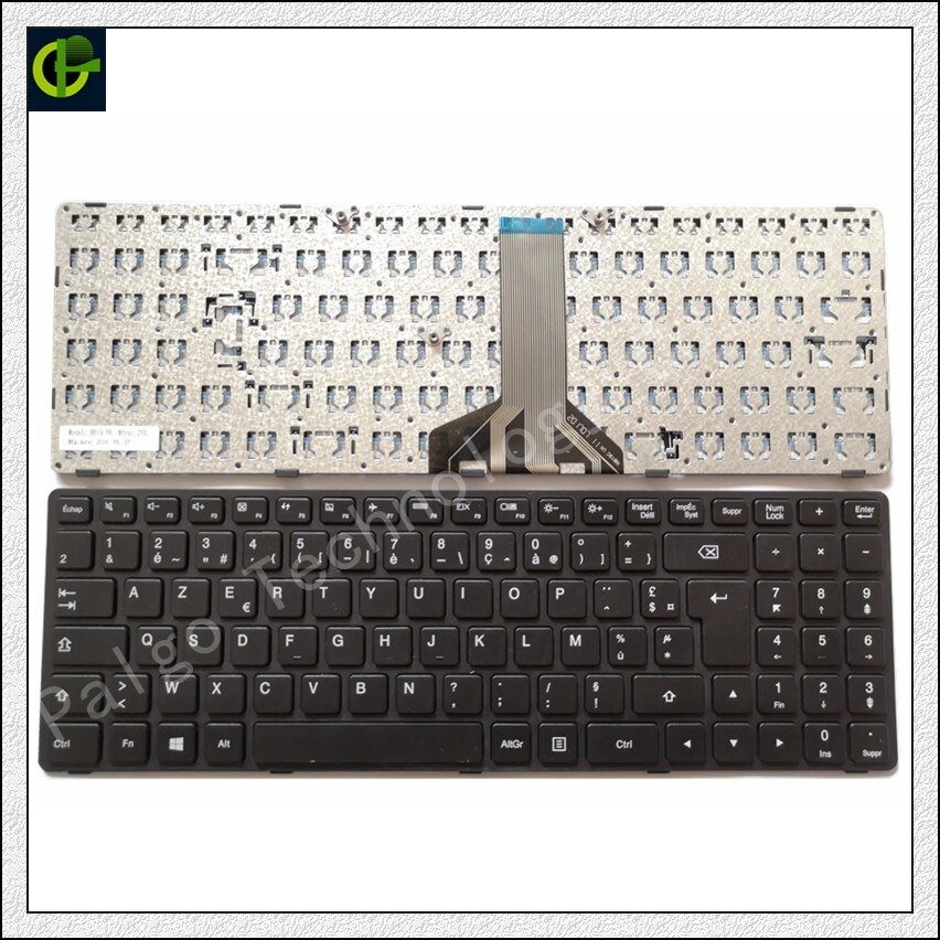 Clavier Azerty français pour Lenovo Ideapad 100 15 15.6 100-15IBD 100-15IBG B50-50 B50-80S2 80QQ 80S2 80S2000S 80S20009 portable FR