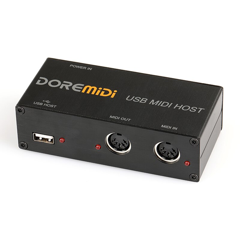 DOREMiDi UMH-10 USB MIDI Host caja MIDI Host USB A Adaptador de convertidor MIDI