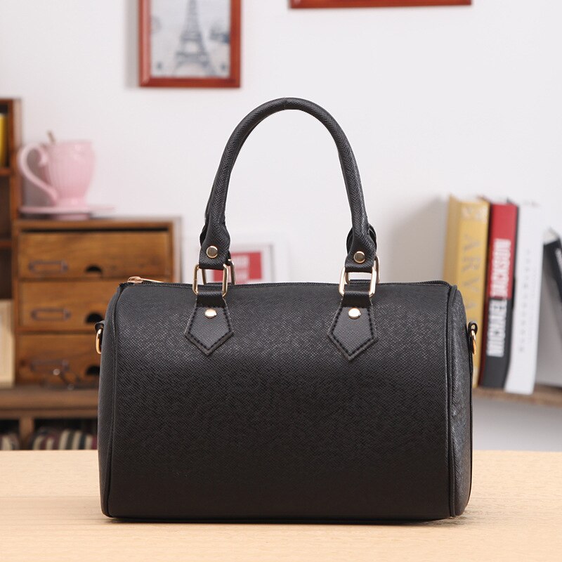 Women Handbags Ladies Handle Bag Leather Totes Black Red Beige PU Leather Shoulder Bag Hobos