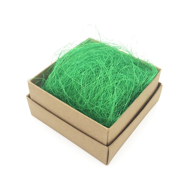 Easter Decorations for Home Nature Raffia Box Package Decor Wedding DIY Egg Birds Nest Art Craft Wrapping Supplies: 2