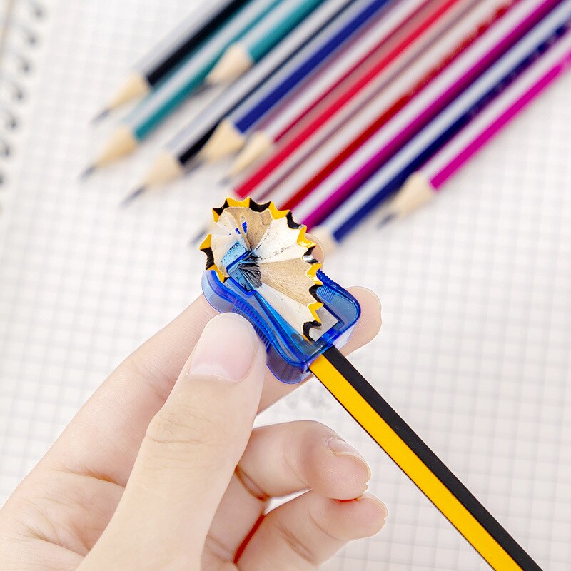 12 Stks/set Schets Potlood Hexagon Houten Lood Hb Potloden Student Kinderen Tekening Potlood School Zwart Schrijven Briefpapier