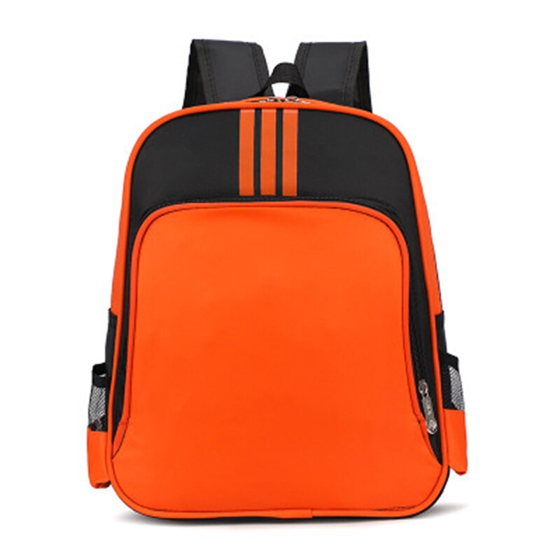 Students Children School Bag Backpack School Bags For Boys Girl School Backpack Large Capacity Waterproof Backpacks Kids Bags: Orange