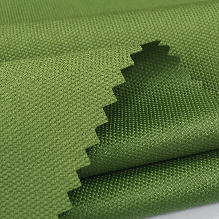 Meetee 100X150cm 600D Oxford Fabric Stretch Silk Oxford Cloth DIY Encryption Low Elasticity PU Coating Fabric for Bag Tent FA028: Army Green