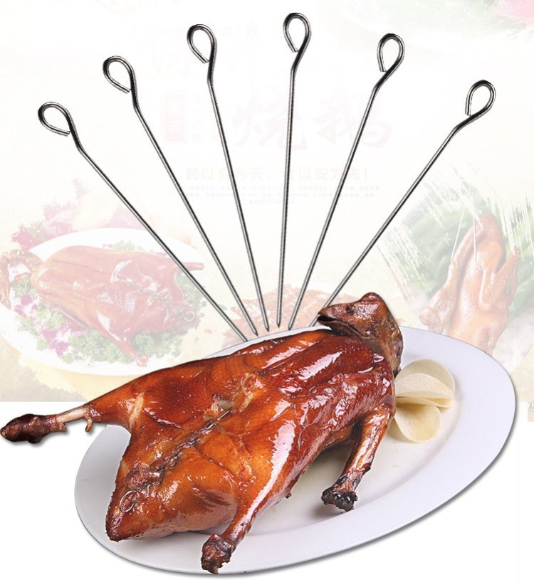 15 st/set 20cm 25cm 30cm utomhus hem camping picknick redskap kök stekt spett nål stick rostfritt stål bbq grill