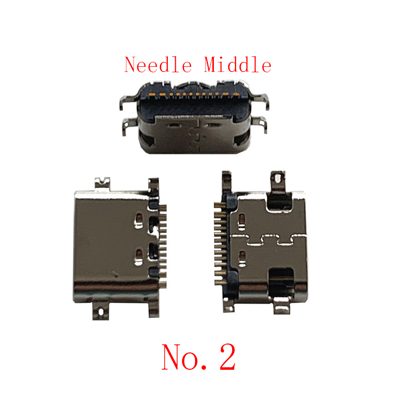 5-10Pcs Micro USB Charging Dock Connector For Leagoo S10 Vernee X X1/V2 Pro/UMI Umidigi S2 Type-C Charger Port: WHITE