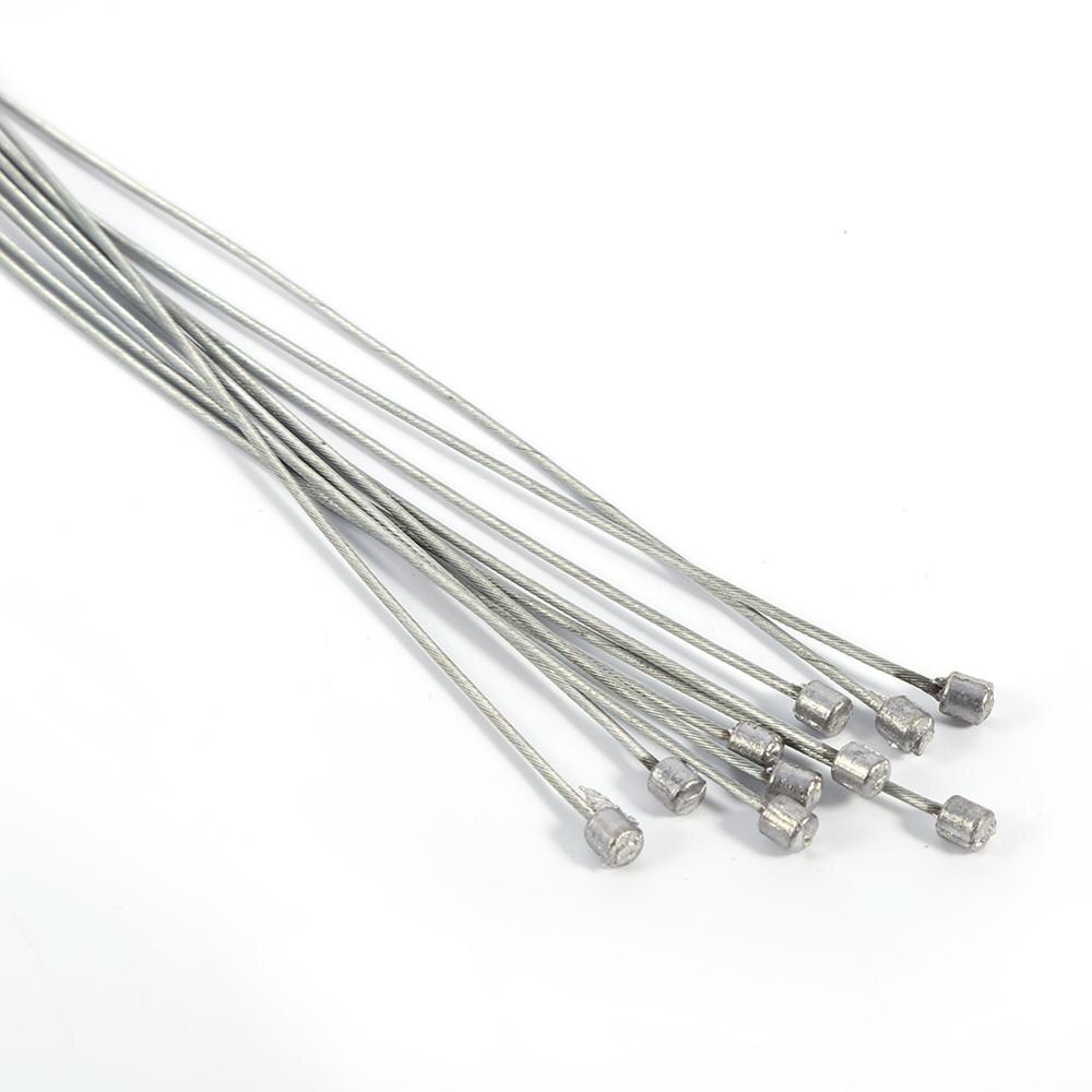 10Pcs 2M Weg Mountainbike Fixed Gear Fiets Shifter Lijn Shift Gear Kabel Sets Kern Innerlijke Draad Staal derailleur Snelheid Lijn
