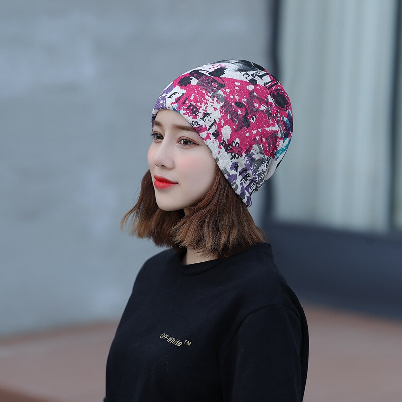 Chapeau Turban en coton élastique | chapeau couleur unie pour femmes, foulard , Bonnet intérieur Hijabs, casquette Hijab femme musulmane, enroulé pour la tête: A-17