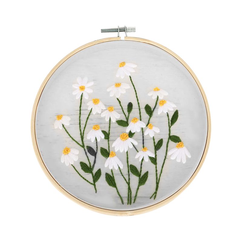 Planten Bloemen Borduurwerk Diy Garen Borduren Met Hoepel Schuur Naaien Kit Kruissteek Ambachten Hand-Gestikt Decor Europese stijl: A