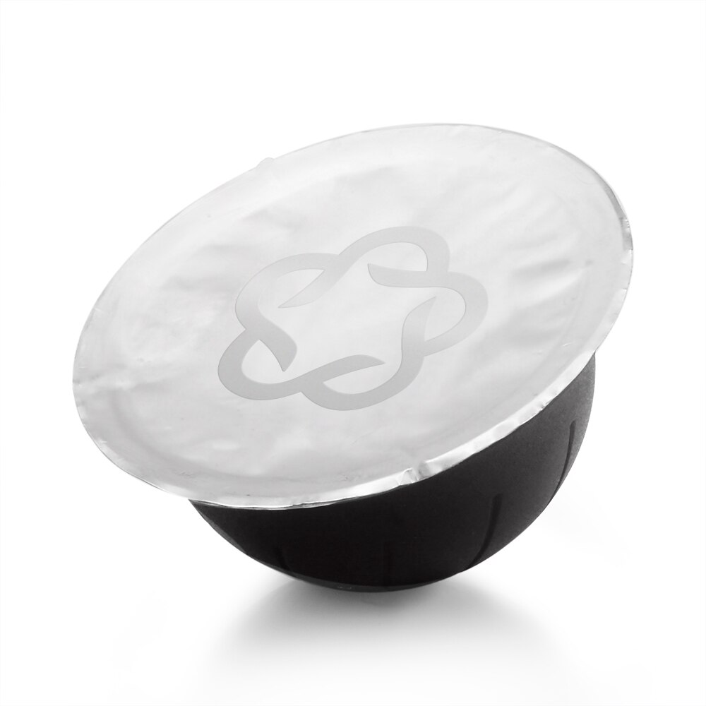 Icafilasreusable -kapselit, uudelleen täytettävät vertuo -kapselit, jotka ovat yhteensopivia nespresso vertuoline gca 1: n ja delonghi env 135: n kanssa