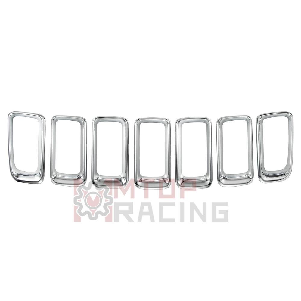 Aramox Gloss Black Headlamp Trim, Headlight Taillight Grille