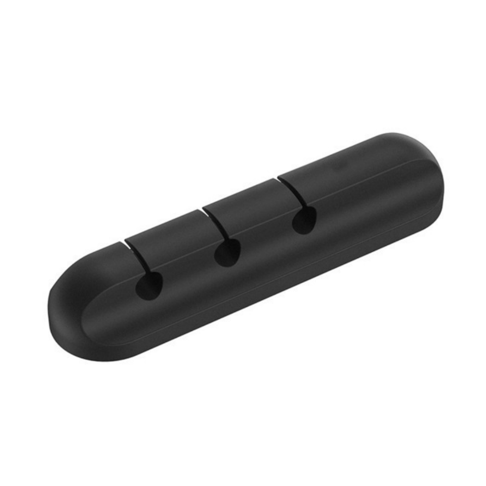 Kabel-Organizer, Silikon, USB-Kabelaufwicklung, für Höhle Schreibtisch, ordentliche Verwaltung-Clips, Kabelhalter für Maus, Kopfhörer, Kabel-Organizer: Gold