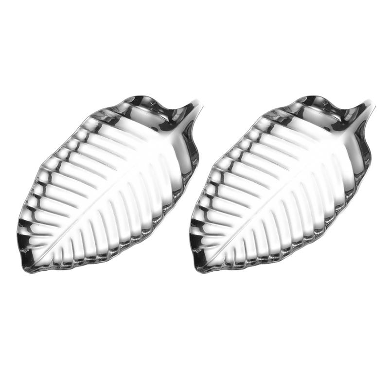 2 Pcs Stainless Steel Soup Ladle Tray Kitchenware Storage Plate Spoon Holder Kitchen Storage Tray Tableware