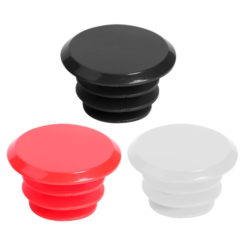 2pcs Bicycle Handlebar Plug Plastic Mountain Road Bike Grips End Cap Covers