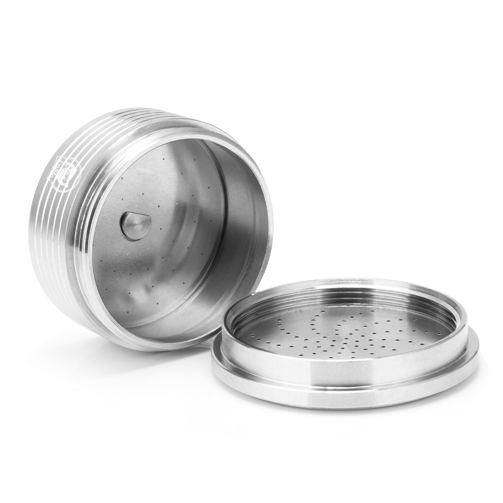 Rustfritt stål metallkaffe kapsel pod kompatibel med lavazza espresso punkt gjenbrukbart påfyllbart kaffekopp filter