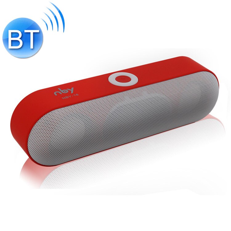 Mini Bluetooth Speaker Portable Wireless Speaker Sound System 3D Stereo Music Surround Support TF AUX USB NBY18 for Smartphones