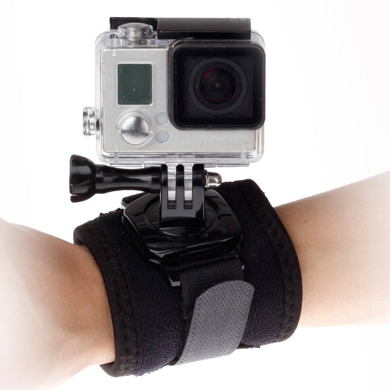 360 graden rotatie hand polsband voor gopro hero 8 7 5 6 4 3 sessie xiaomi  yi 4k sjcam eken armband riem go pro accessoires