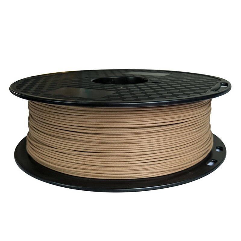 0,5Kg Holz PLA 3D Drucker Filament 1,75mm 500g Mahagoni Holz Farbe 3D Druck Materialien Liefern PLA dunkel licht Holz: dunkel hölzern