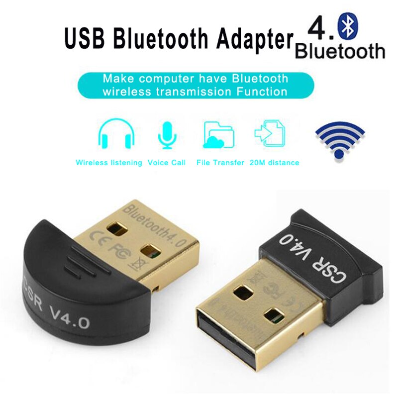 Bluetooth Adapter USB Dongle für Computer PC kabellos USB Bluetooth Absender 4,0 Musik Empfänger Bluetooth Adapter