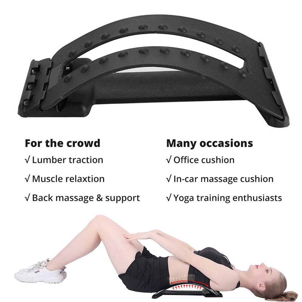 Lumbar Orthotics Ergonomic Buffer Effect Waist Tractor Back Pain Correction Device Waist Cushion