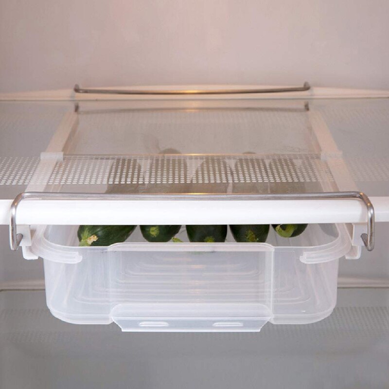 Pudełko robić lodówki typ szuflady lodówka Organizer jedzenie świeże przechowywanie sklasyfikowany pojemnik lodówka uchwyt półki z tworzywa sztucznego