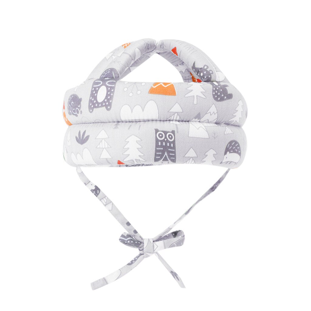 Regolabile Del bambino Del Cotone pad di Protezione della Testa Casco anti-urto della Testa di Capretto Dei Bambini Del bambino di Sicurezza Del Prodotto Caschetto di Protezione Cuscino # t5P: F