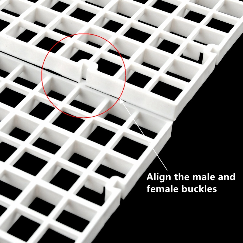 1PC Isolation Board Grid Aquarium fish tank Accessory Undergravel Bottom Plate Tray Multi Function Seperator Divider Board Net