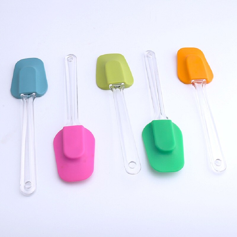 Silikonspatel tårtskrapa bra flerfunktionsskrapa redskap matlagning bakning hög temperatur motstånd penslar kök