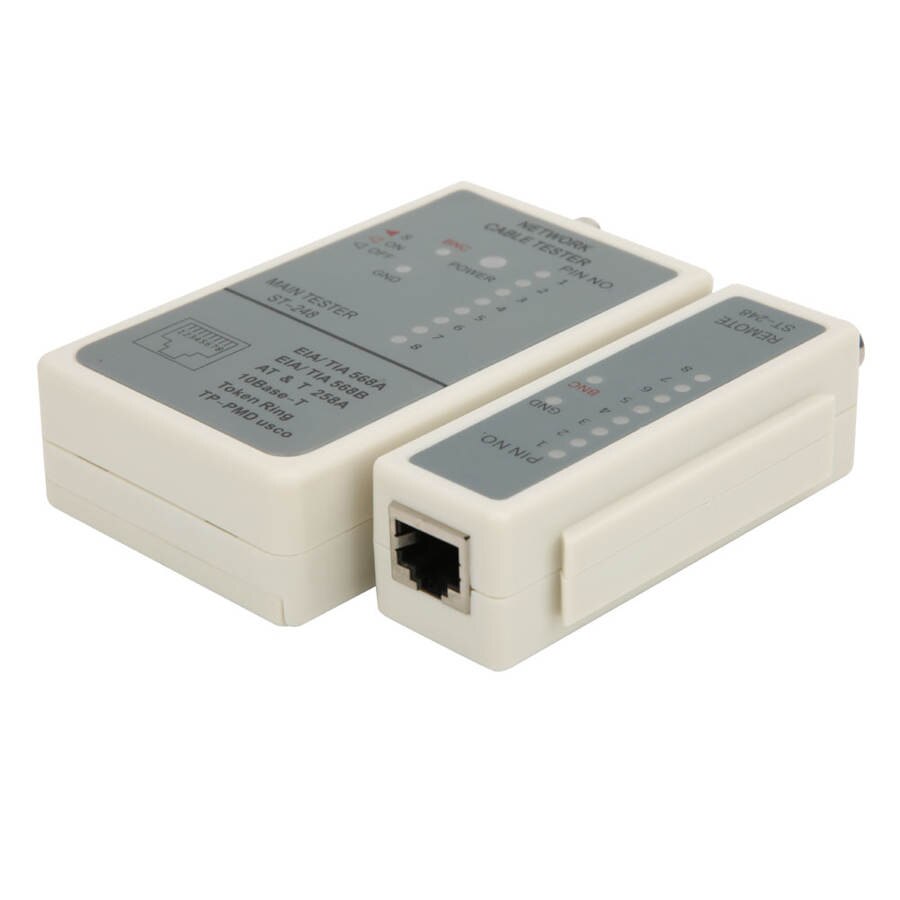 Coaxial Cable Tester Automatic Scanning Mode RJ45/RJ12/RJ11 Cable Tester Finding Tool for network quick test