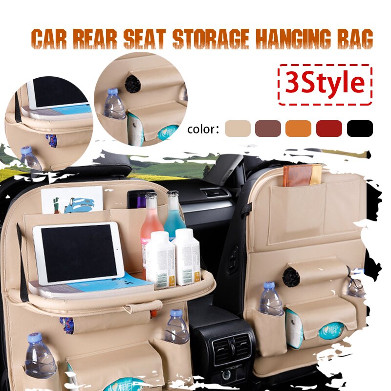 Top Car seat storage bag car seat back bag car styling Multifunction bag child safety seat car steat back bag