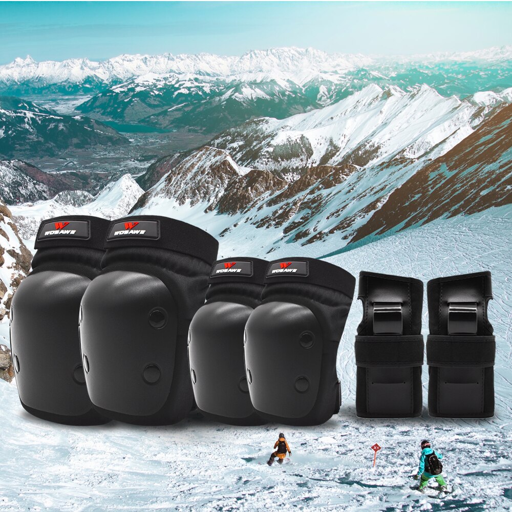 WOSAWE Kids Knee Protector Elbow Pad Protection Scooter Ski Bicycle Moto Dirt Bike Hockey Roller Skating Sports Suits Guard